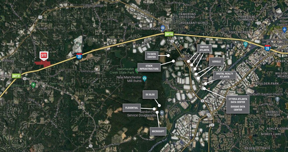 South Burnt Hickory Road, Douglasville, GA à vendre - Photo de l’immeuble – Image 1 sur 2