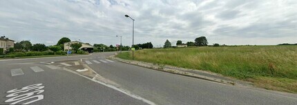 Saint-Quentin-de-Baron - Vue aérienne vue de carte