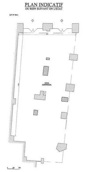 Local commercial dans Vincennes à vendre - Plan d’étage – Image 3 sur 3
