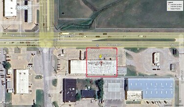 2126 SW Lee Blvd, Lawton, OK - Vue aérienne vue de carte