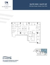 11757 Katy Fwy, Houston, TX à louer Plan d’étage– Image 1 sur 1