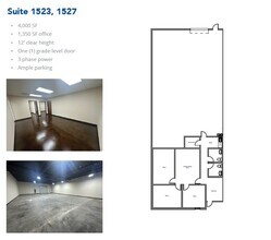 1509-1521 Central Park Dr, Hurst, TX à louer Plan d’étage– Image 1 sur 1