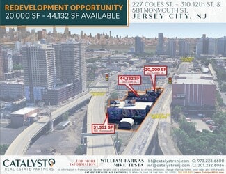 Plus de détails pour Redevelopment Opportunity – à vendre, Jersey City, NJ