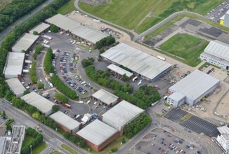 Birmingham Airport, Birmingham, WMD - VUE AÉRIENNE  vue de carte
