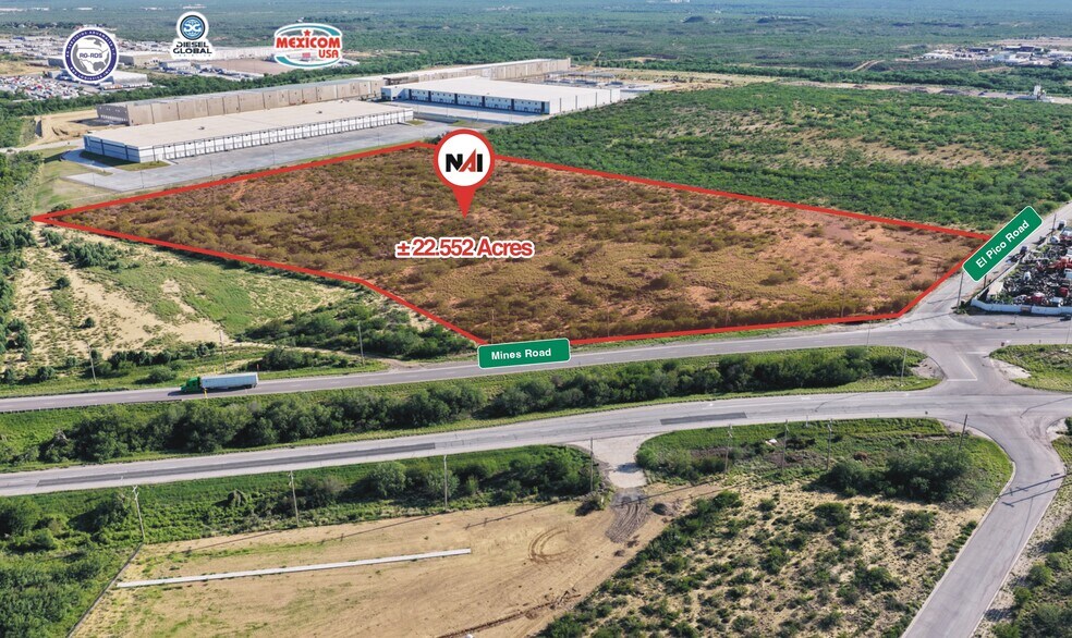 0000 El Pico Rd, Laredo, TX à vendre - Aérien – Image 2 sur 10