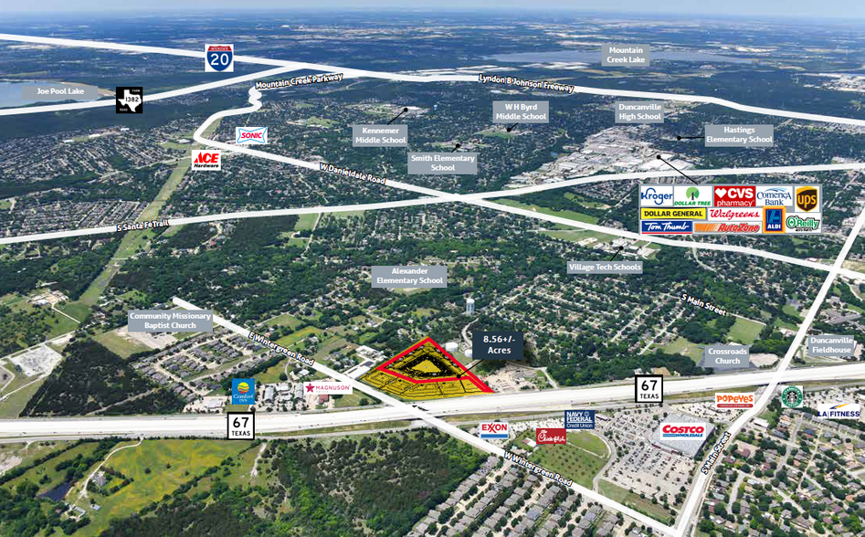 1497 N J Elmer Weaver Fwy, Cedar Hill, TX à vendre - Photo de l’immeuble – Image 2 sur 3