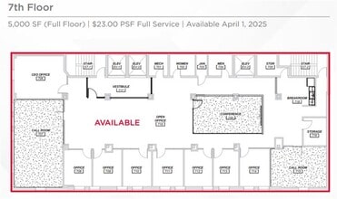 1627 Main St, Kansas City, MO à louer Plan d’étage– Image 1 sur 1