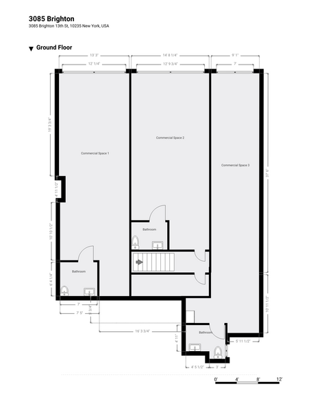 1107-1111 Brighton Beach Ave, Brooklyn, NY à louer - Photo de l’immeuble – Image 3 sur 9