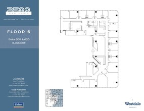 3500 Oak Lawn Ave, Dallas, TX à louer Plan d’étage– Image 1 sur 2