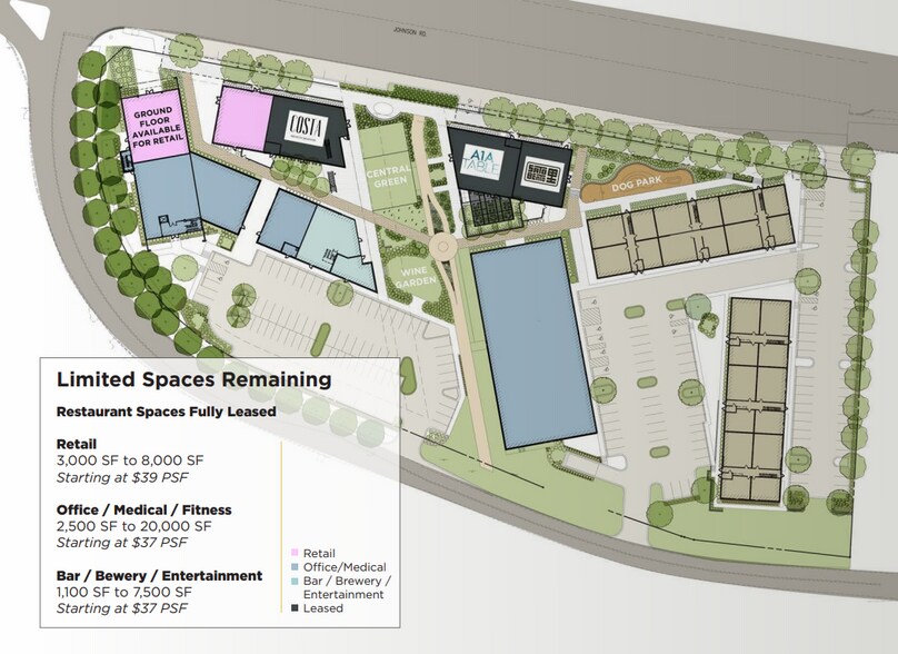 0 Johnson Mill Blvd, Fayetteville, AR à louer - Plan de site – Image 1 sur 10