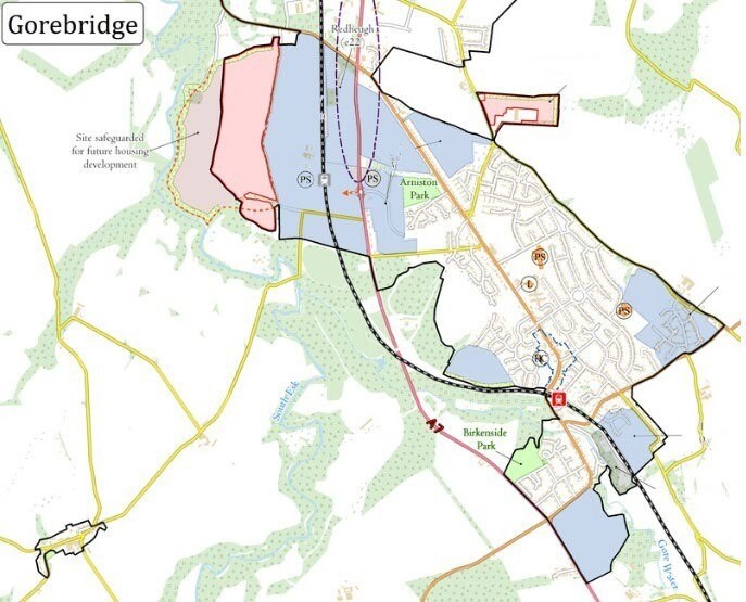 Hunterfield Rd, Gorebridge à vendre - Plan de site – Image 2 sur 3