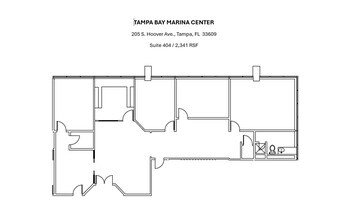 205 S Hoover Blvd, Tampa, FL à louer Plan d’étage– Image 1 sur 1