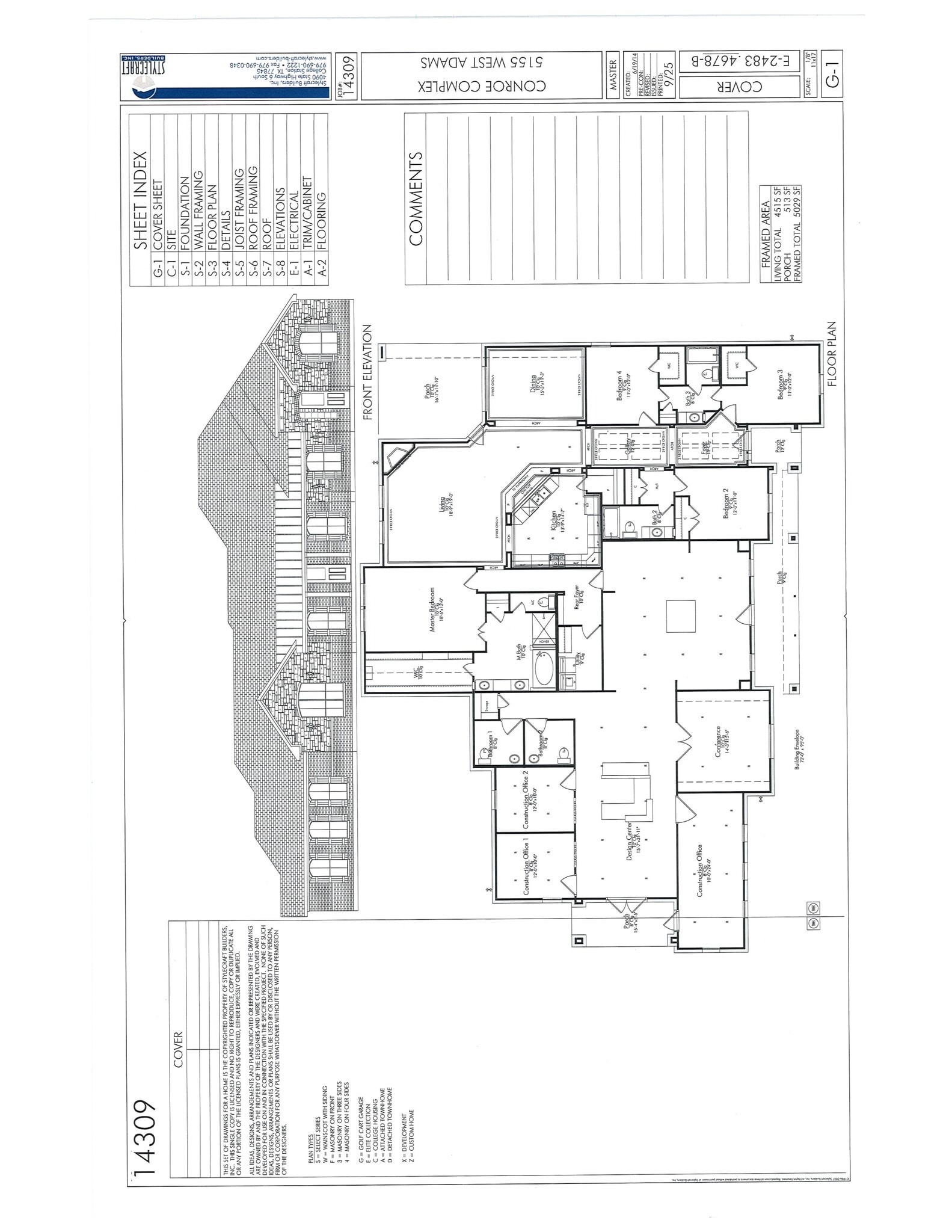 5155 W Davis St, Conroe, TX à louer Plan de site– Image 1 sur 1