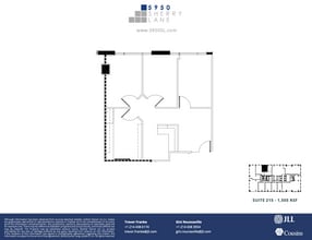 5950 Sherry Ln, Dallas, TX à louer Plan d’étage– Image 1 sur 1