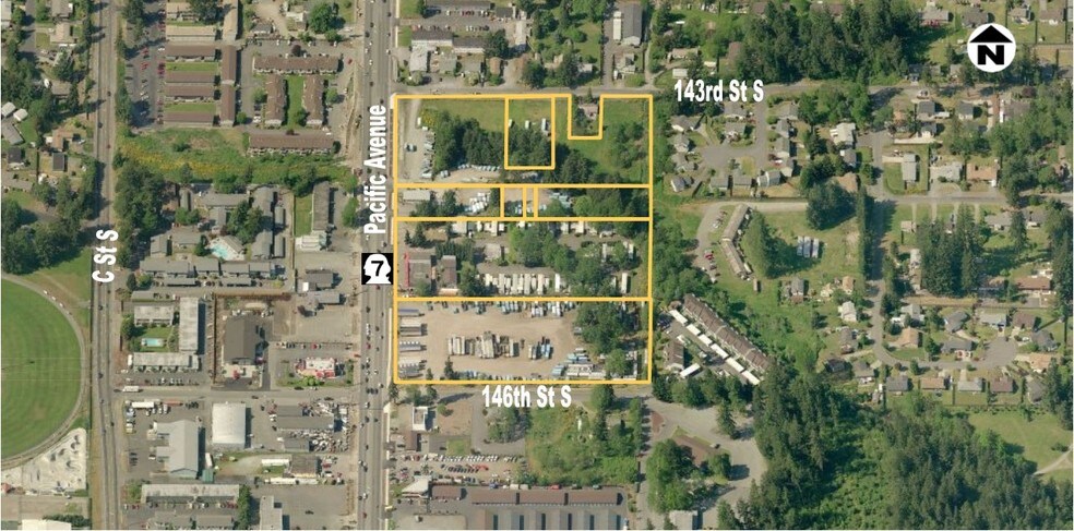 14401 Pacific Ave, Tacoma, WA à vendre - Photo principale – Image 1 sur 2