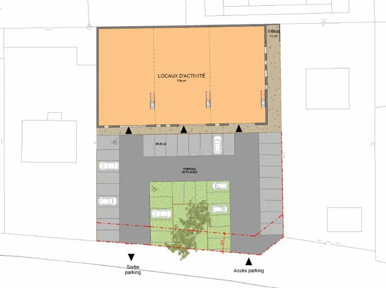 Local commercial dans Quimper à louer - Photo de l’immeuble – Image 2 sur 2