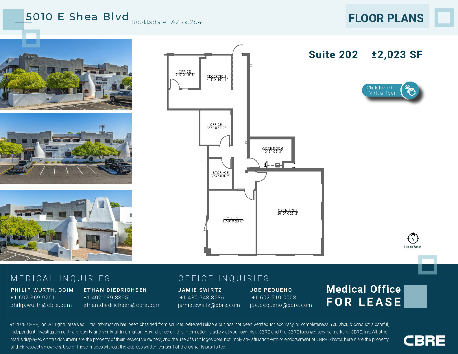 5010 E Shea Blvd, Scottsdale, AZ à louer Plan d’étage– Image 1 sur 1