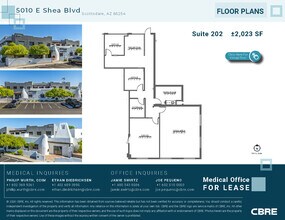 5010 E Shea Blvd, Scottsdale, AZ à louer Plan d’étage– Image 1 sur 1