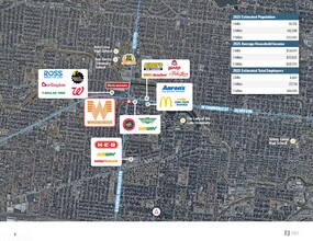 4646 W Commerce St, San Antonio, TX - Vue aérienne  vue de carte