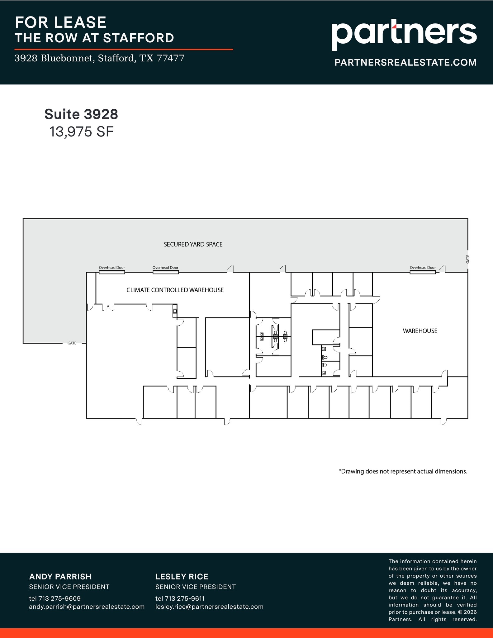 3750-3776 Greenbriar Dr, Stafford, TX à louer Plan de site– Image 1 sur 1