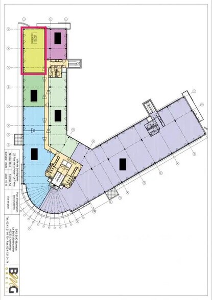 Bureau dans Schiltigheim à louer - Plan d’étage – Image 2 sur 2