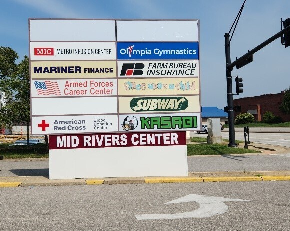 200-288 Mid Rivers Ctr, Saint Peters, MO à louer - Photo de l’immeuble – Image 2 sur 6