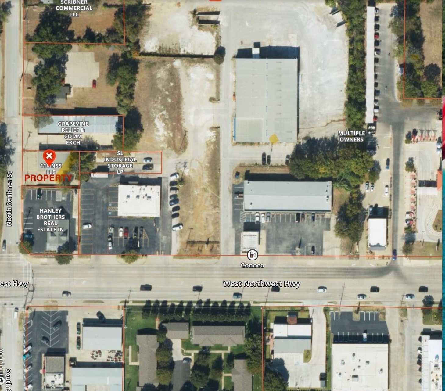 110 N Scribner St, Grapevine, TX à louer Carte– Image 1 sur 4