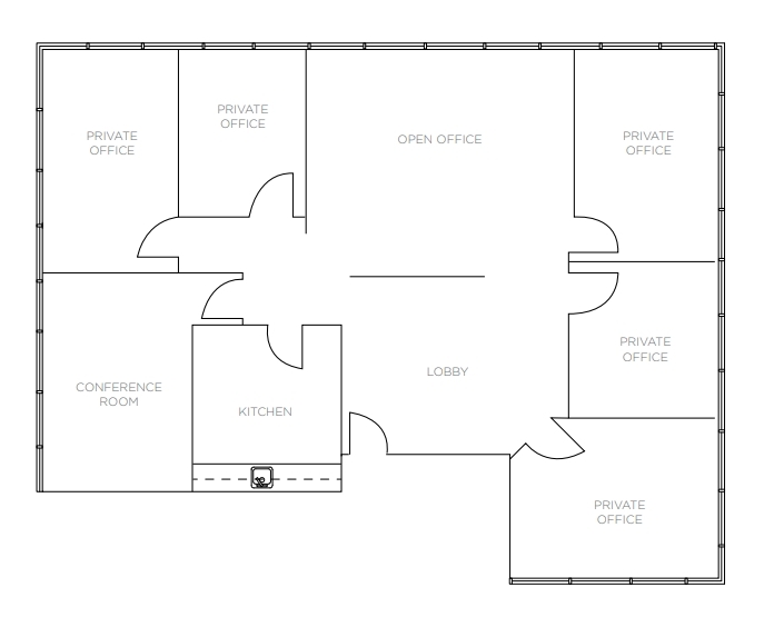 2727 Walsh Ave, Santa Clara, CA à louer Plan d’étage– Image 1 sur 1