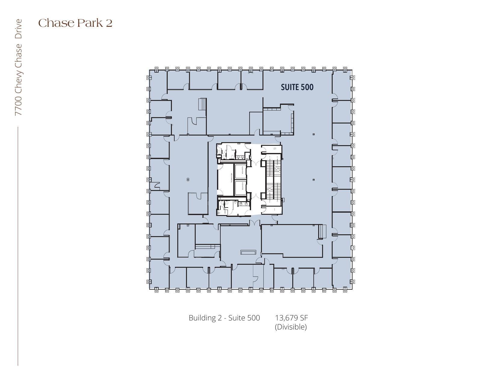 7700 Chevy Chase Dr, Austin, TX à louer Plan d’étage– Image 1 sur 1