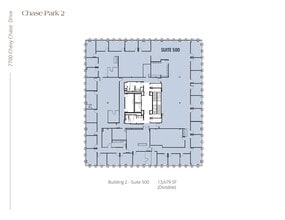 7700 Chevy Chase Dr, Austin, TX à louer Plan d’étage– Image 1 sur 1