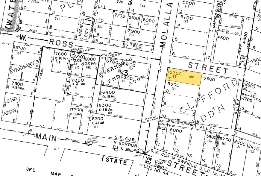 108 Ross St, Molalla, OR à louer - Plan cadastral – Image 2 sur 28