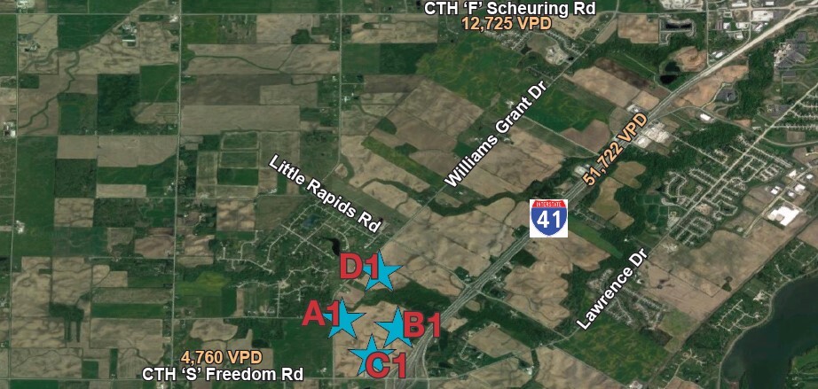 I-41, De Pere, WI à vendre Aérien– Image 1 sur 3