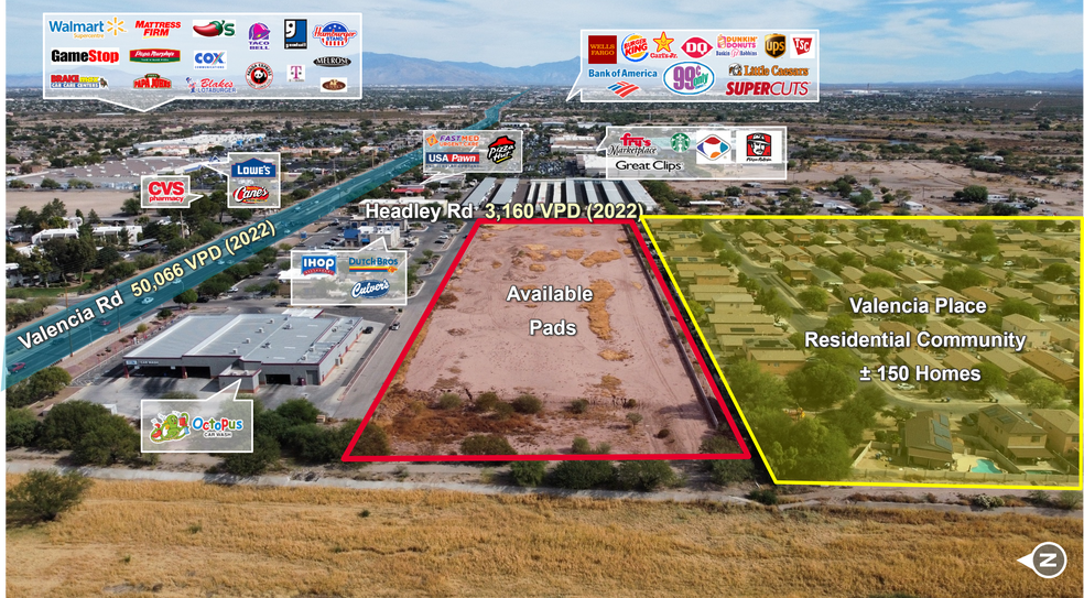 1955 W Valencia Rd, Tucson, AZ à vendre - Photo de l’immeuble – Image 2 sur 6