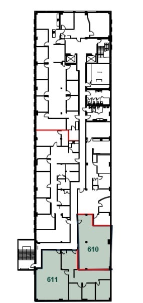6250-6306 Av Du Parc, Montréal, QC à louer Plan d’étage– Image 1 sur 1