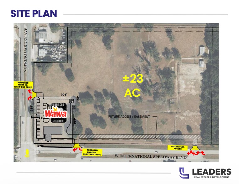 940 Greens Dairy Rd, Deland, FL à louer - Plan de site – Image 2 sur 2