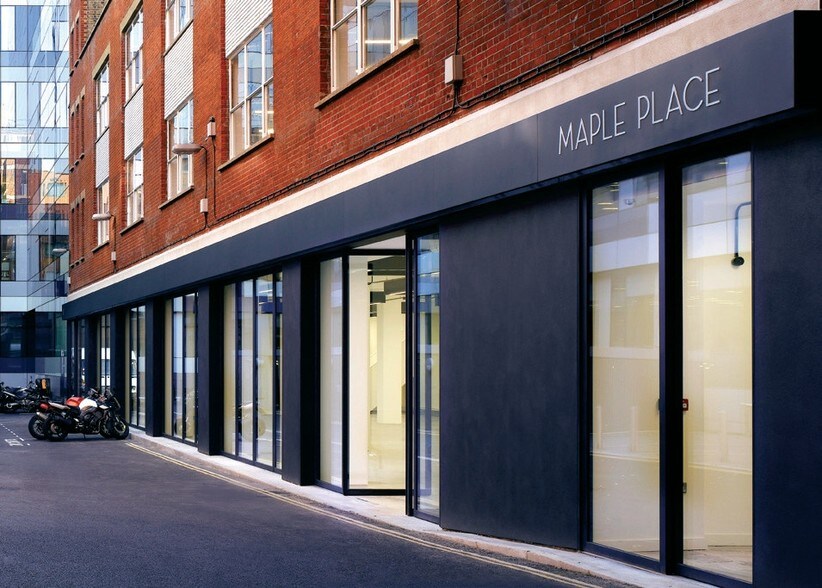 1-5 Maple Pl, Londres à louer - Photo de l’immeuble – Image 2 sur 4