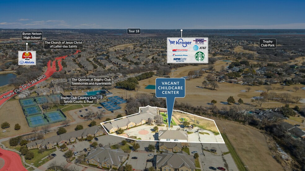 915 Trophy Club Dr, Trophy Club, TX à vendre - Photo de l’immeuble – Image 3 sur 5