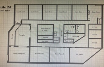 2275 Westpark Ct, Euless, TX à louer Plan d’étage– Image 2 sur 2