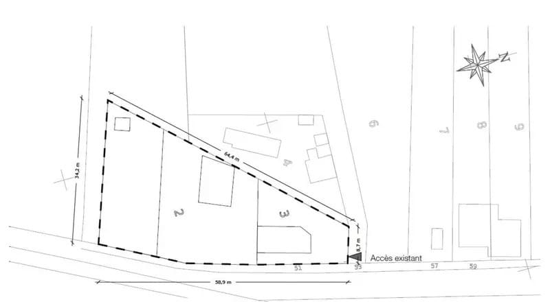 Terrain dans SAINT-CYR-L'ECOLE à vendre - Plan d’étage – Image 3 sur 3