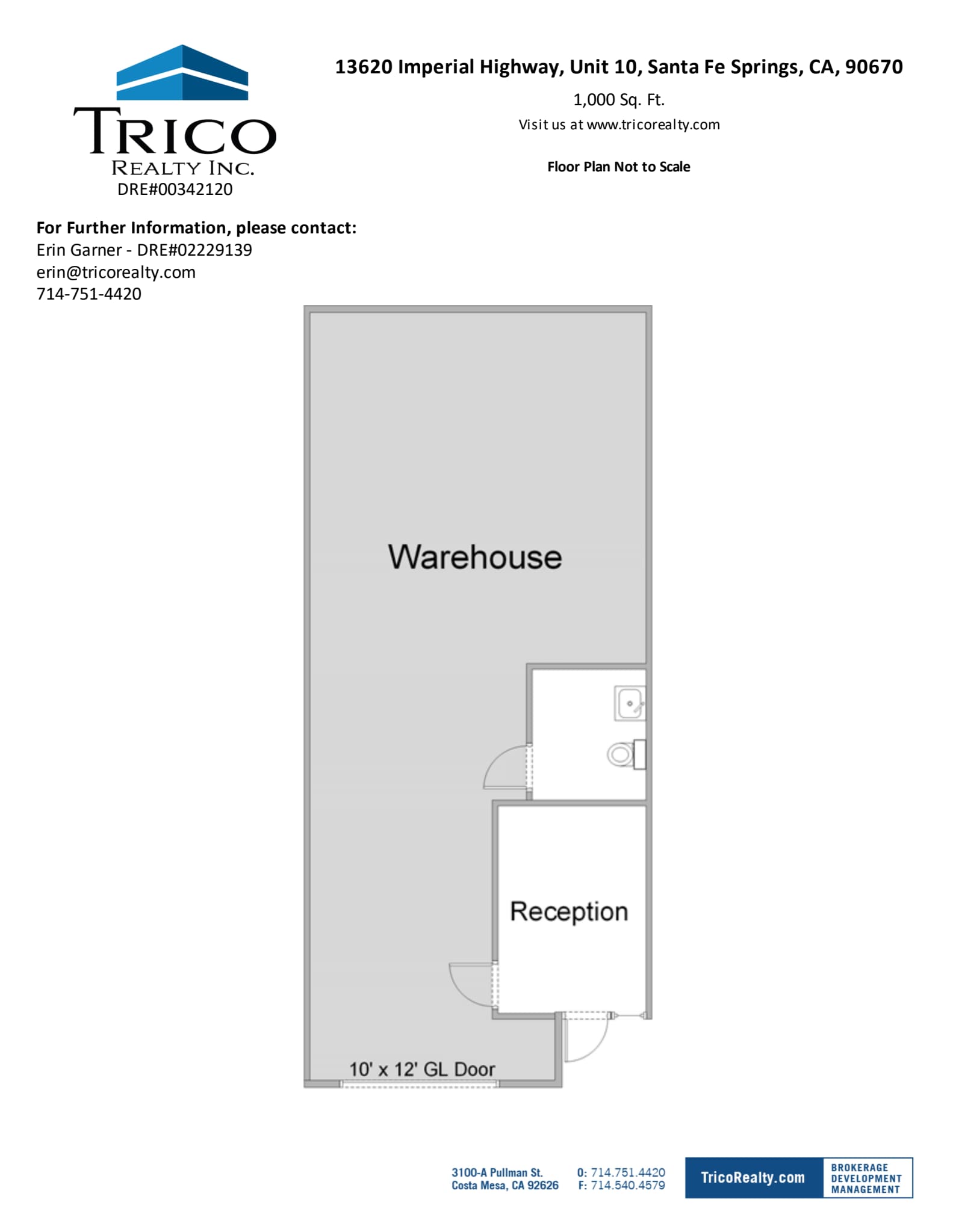 13600-13640 Imperial Hwy, Santa Fe Springs, CA à louer Plan d’étage– Image 1 sur 1