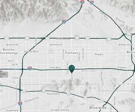 10725 Sierra Ave, Fontana, CA - VUE AÉRIENNE  vue de carte