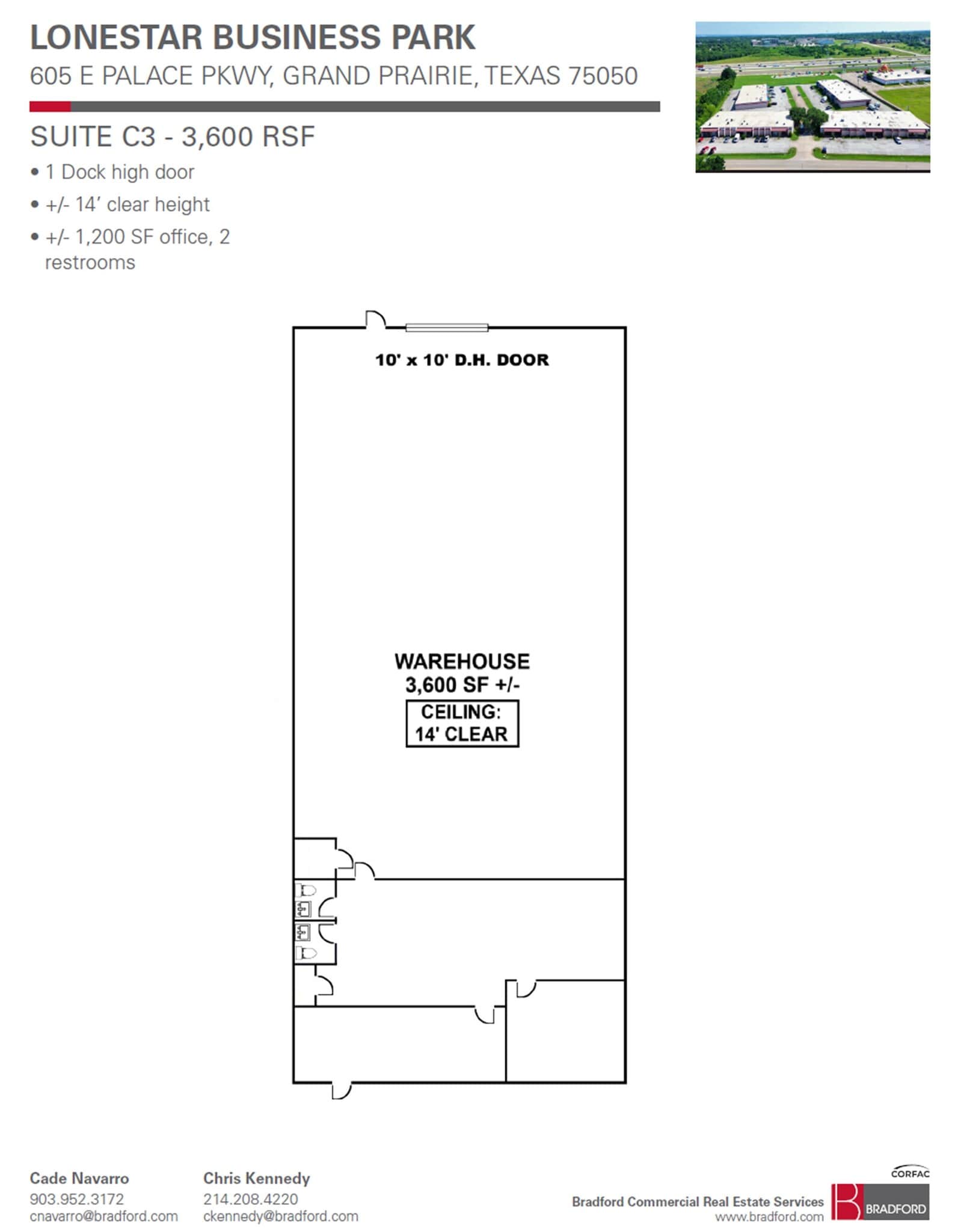 605 E Palace Pky, Grand Prairie, TX à louer Plan d’étage– Image 1 sur 1