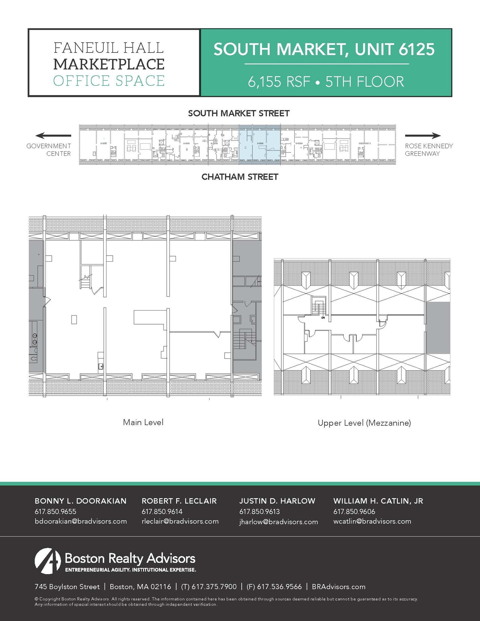 4 S Faneuil Hall Market Pl, Boston, MA à louer Plan d’étage– Image 1 sur 1