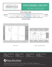 4 S Faneuil Hall Market Pl, Boston, MA à louer Plan d’étage– Image 1 sur 1