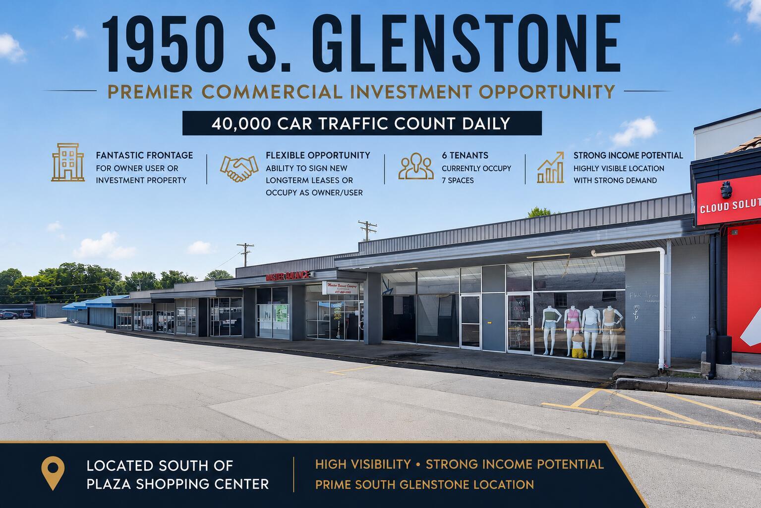 1950 S Glenstone Ave, Springfield, MO à vendre Photo de l’immeuble– Image 1 sur 46