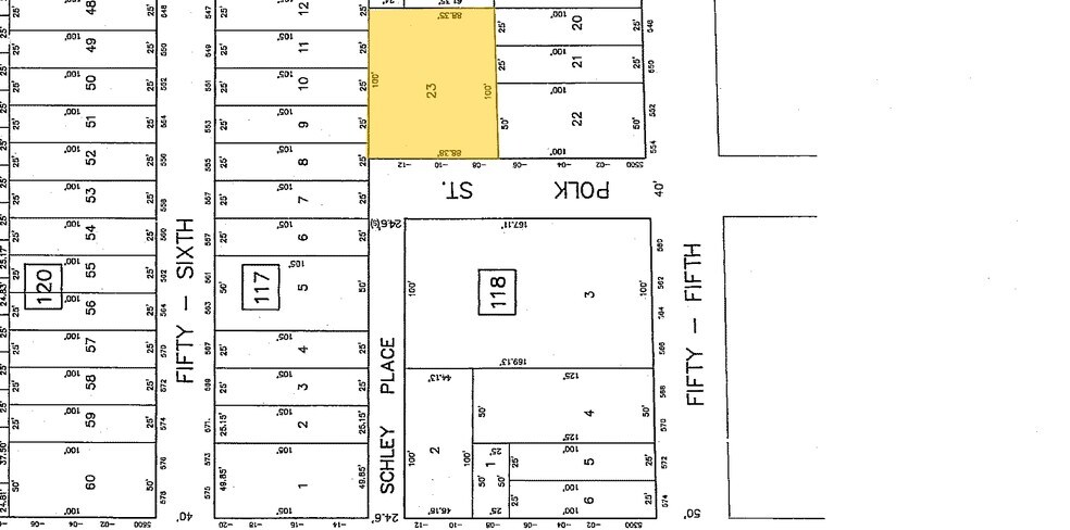 5508 Polk St, West New York, NJ à vendre - Plan cadastral – Image 3 sur 16