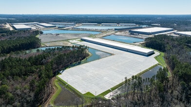 421 Morgan Lakes Industrial blvd, Pooler, GA - Vue aérienne vue de carte