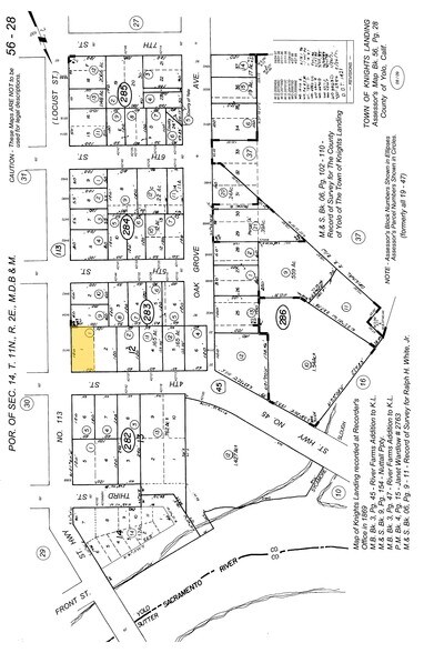 9410 Locust St, Knights Landing, CA à vendre - Plan cadastral – Image 3 sur 21