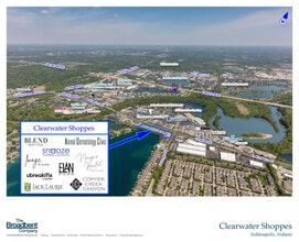 3841-3969 E 82nd St, Indianapolis, IN - VUE AÉRIENNE vue de carte - Image1