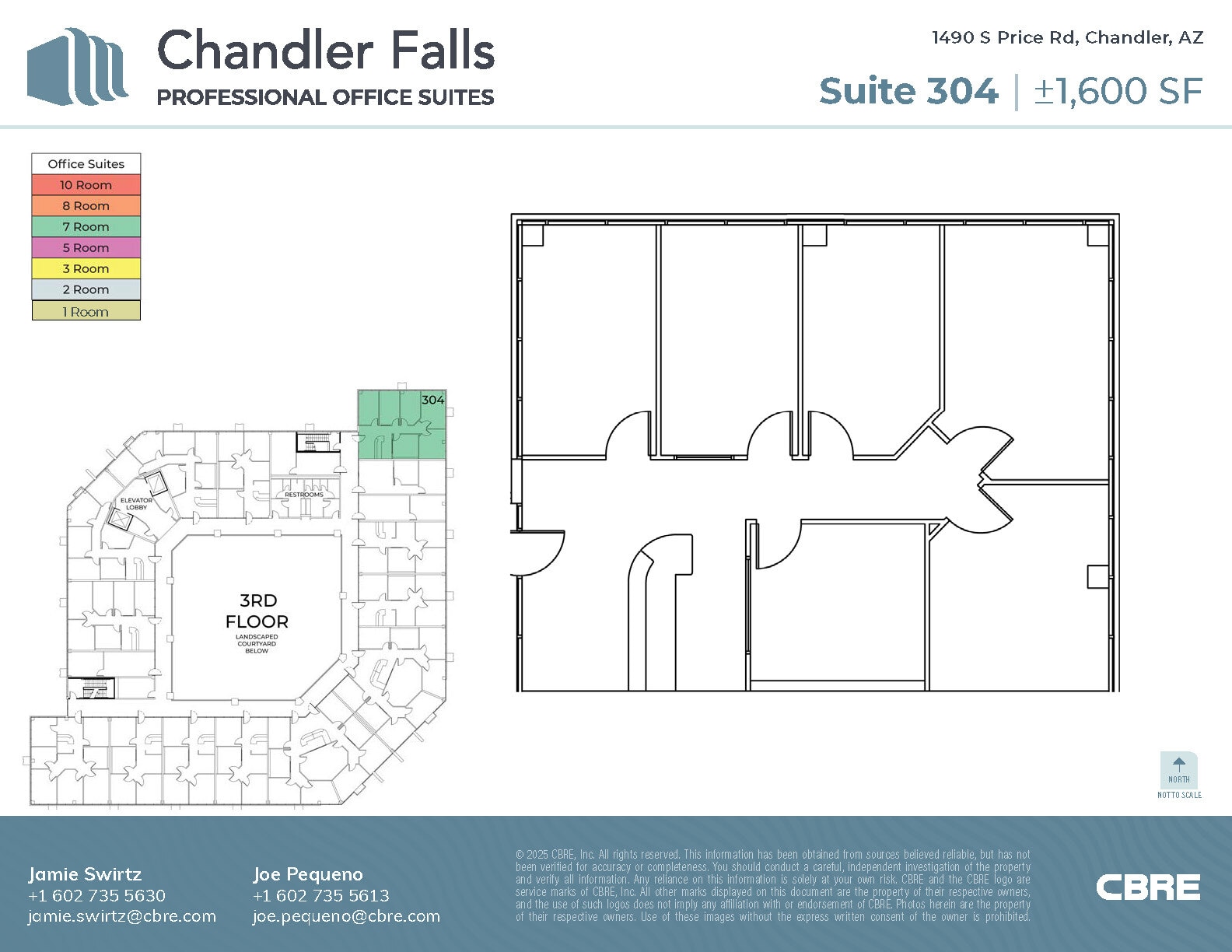 1490 S Price Rd, Chandler, AZ à louer Plan d’étage– Image 1 sur 2